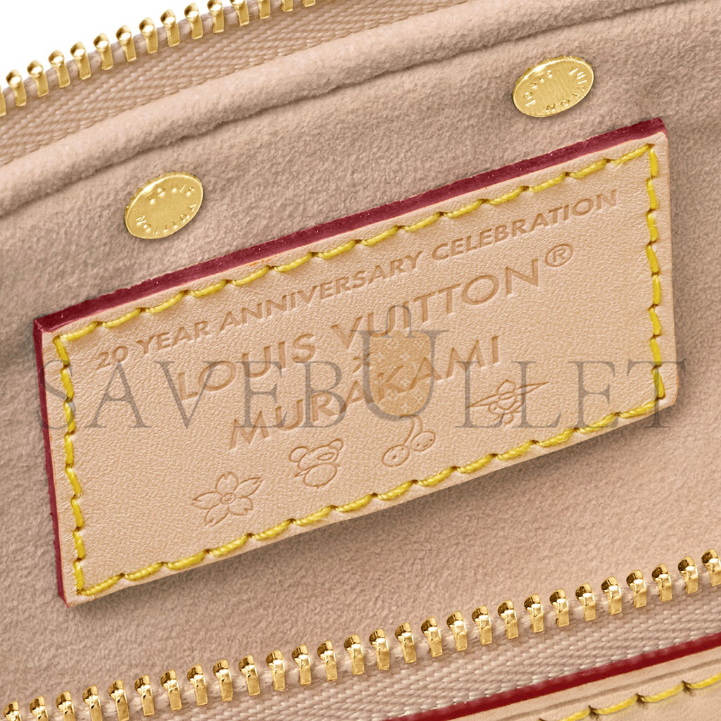 LOUIS VUITTON MURAKAMI LV X TM POCHETTE ACCESSOIRES M13404 (22*13*4cm) LOUIS VUITTON MURAKAMI LV X TM POCHETTE ACCESSOIRES M13404 (22*13*4cm)